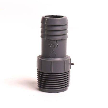 Thrifco Plumbing 1 Inch INSERT MALE ADAPTER 6521003 | Zoro