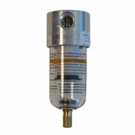 Interstate Pneumatics 1/4 Inch MINI - Poly Bowl Filter W1030 | Zoro
