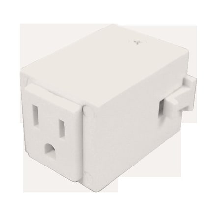 Elco Lighting Outlet Adapter Track Accessory EP814B | Zoro