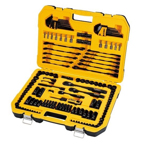 Dewalt Black Chrome 184-piece Mechanics Tool Set DWMT45184 | Zoro