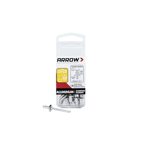 Arrow Rivet, 3/16