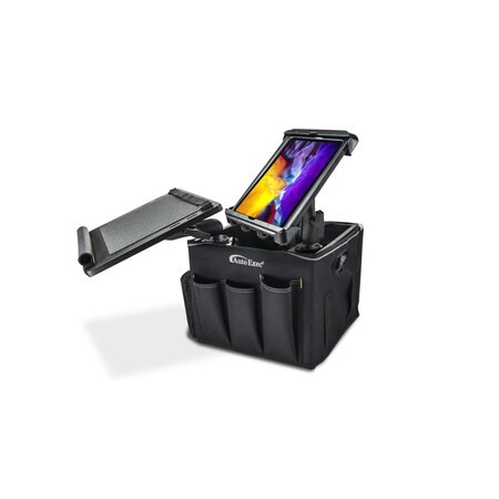 Autoexec Milk Crate Vehicle and Mobile Office Work Station with Apron ...