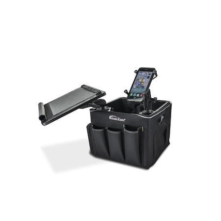 Autoexec Milk Crate Vehicle and Mobile Office Work Station with Apron ...