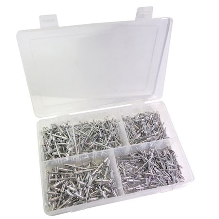 Atd Tools ATD 500-Piece Aluminum Blind Rivet Assortment 346 | Zoro