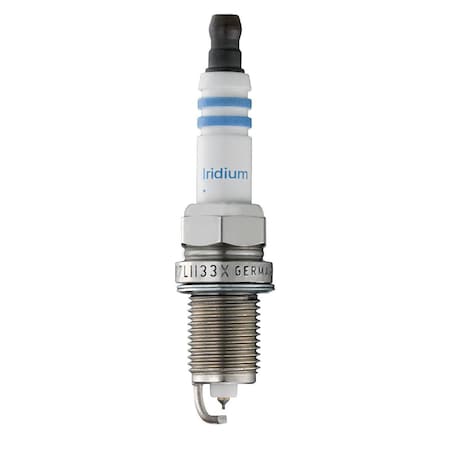 Bosch 9697 Double Iridium Spark Plug, Up To 4X Longer Life (Pack Of 1