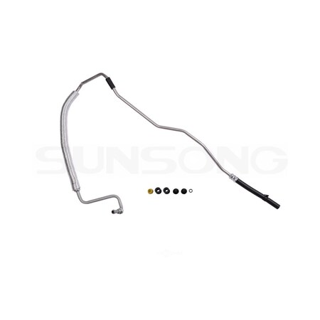 Sunsong 3404856 Power Steering Return Line Hose Assembly 3404856 