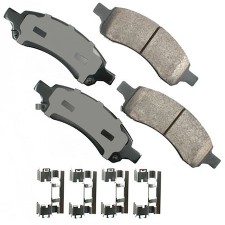 Ultra Premium Ceramic Pads, Akebono Act1169A Proact