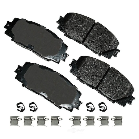Akebono ACT1184A ProACT Ultra Premium Ceramic Pads