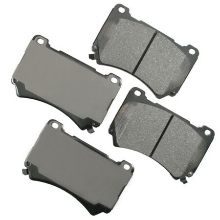 Akebono ACT1396 ProACT Ultra Premium Ceramic Pads