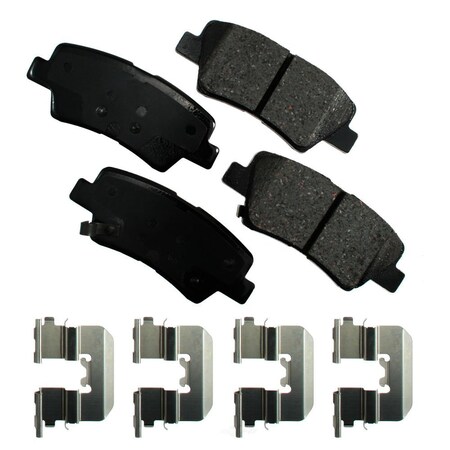 Akebono ACT1544 ProACT Ultra Premium Ceramic Pads