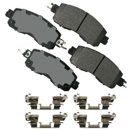 Akebono ACT1650 ProACT Ultra Premium Ceramic Pads