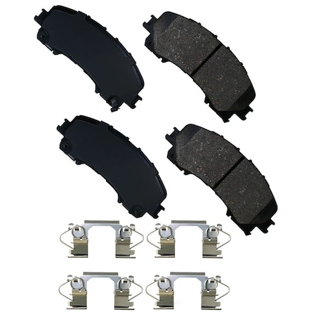 Akebono ACT1736 ProACT Ultra Premium Ceramic Pads