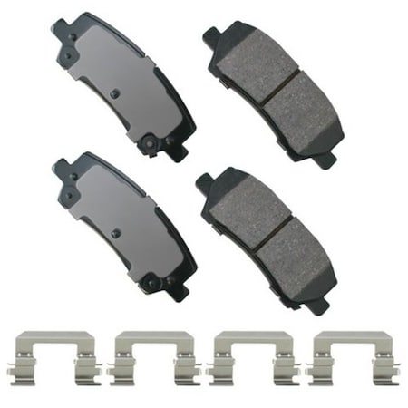 Akebono ACT1810 ProACT Ultra Premium Ceramic Pads