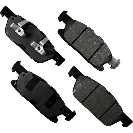 Ultra Premium Ceramic Pads, Akebono Act1818 Proact
