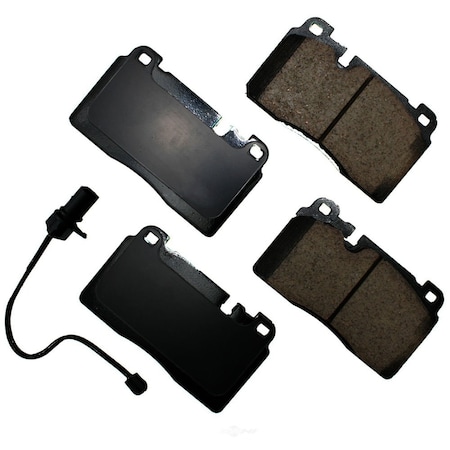 Akebono Eur1663 Euro Ultra Premium Ceramic Pads