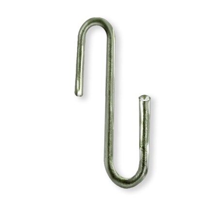 Azar Displays 10" Metal Scan Hooks (Pack Of 50) - White, For Pegboard & Slatwall Organization