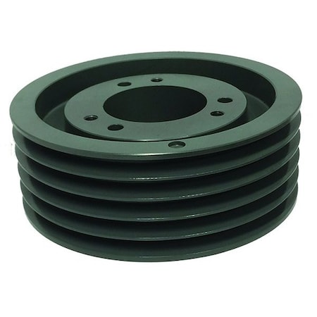 B&B Manufacturing Bushing 5 Groove V-Belt Pulley 23.6 inch OD 55V2360F ...