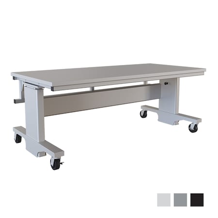 Bostontec Manual Height Adjust Workbench, 36