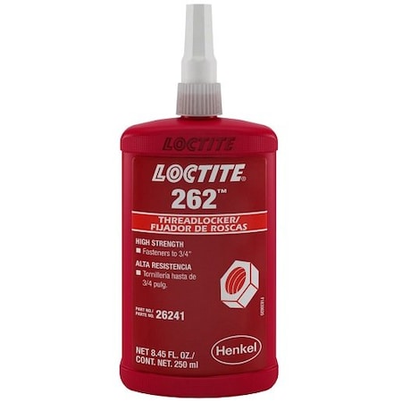 Henkel Anaerobic Threadlocker; General Purpose; Bottle; 250 Ml; Liquid ...