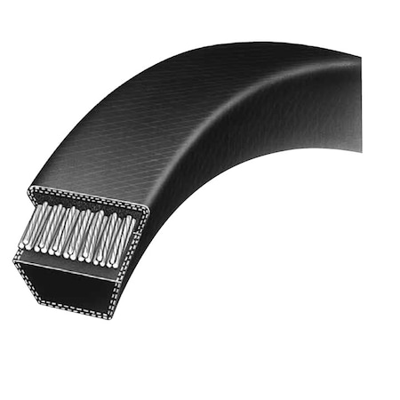 One Rib Bearing Bando 864 mm Outside Length, 13 mm Top Width, 1 Ribs 4L340 | Zoro