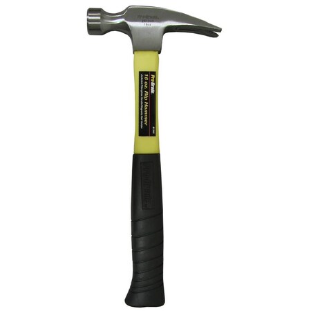 VINTAGE PLUMB 16 OZ FA 57 CLAW HAMMER FIBERGLASS HANDLE -- Antique