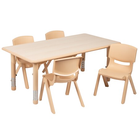 flash furniture kids table