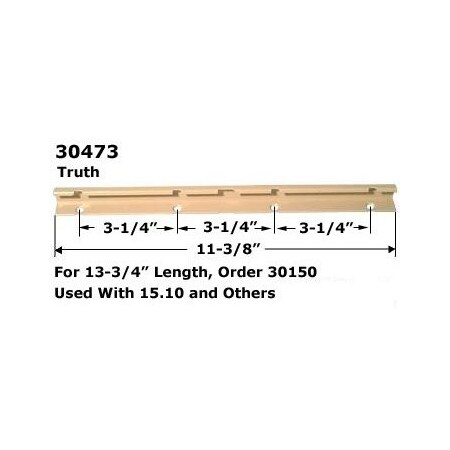 Window Hardware Window Channel Guide Truth Hardware GUIDE CHANNEL 11.38 2119883 | Zoro