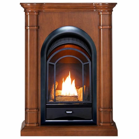 Procom Dual Fuel Ventless Gas Fireplace System - 10,000 Btu, T-Stat Contr  FS100T-3AS | Zoro
