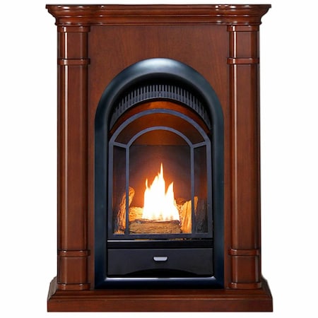 Procom Dual Fuel Ventless Gas Fireplace System - 10,000 Btu, T-Stat Control  FS100T-3W | Zoro