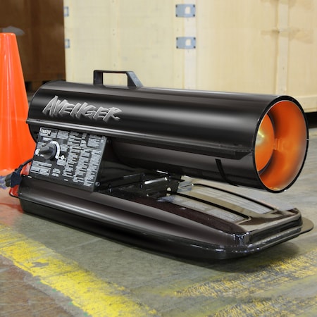 Avenger Portable Kerosene Multi-Fuel Forced Air Heater - 75,000 Btu - Mod  FBD75T | Zoro
