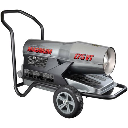 Procom Kerosene Forced Air Heater - 125,000-175,000 Btu, Multifuel - Model#  PCK175VT | Zoro