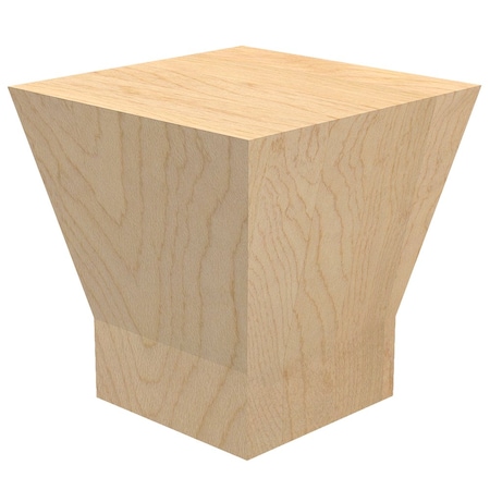 Shaker Carved Bun Foot - Cherry