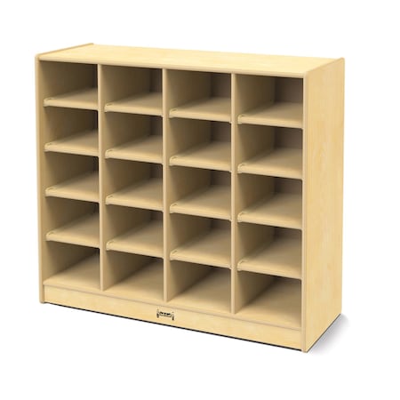 Cubbie Module Joint Jonti-Craft 20 Cubbie-Tray Mobile Unit, without Trays 0620JC | Zoro