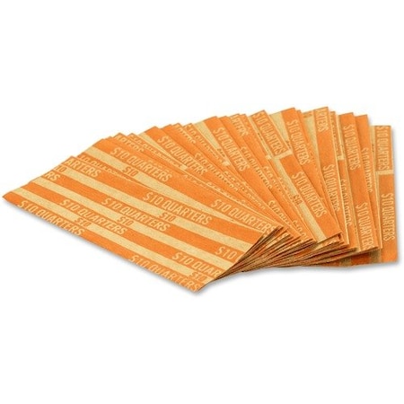 Pap-R Products Flat Coin Wrappers, Quarters, Kraft, 1000PK PQP30025 | Zoro