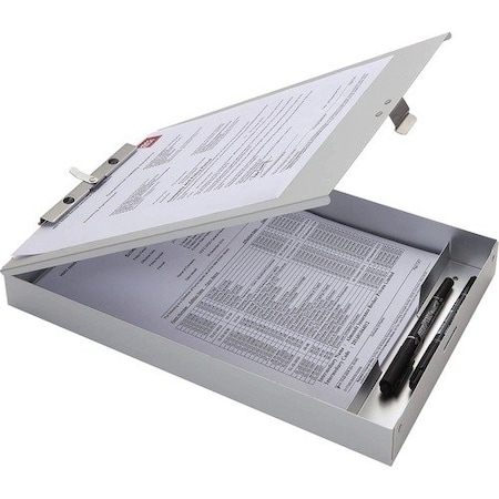 CLIPBOARD, STORAGE, ALUMINUM
