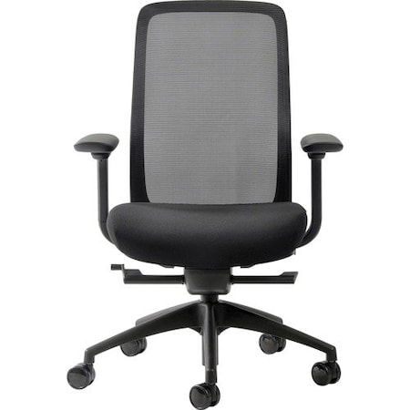 Eurotech Seating CHAIR, EXEC, MESH, BKBK EUTVERABLK | Zoro