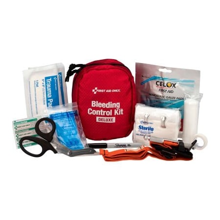First Aid Only Bleeding Control Kit, Deluxe