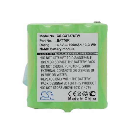 Bsc Preferred Midland Two Way Radio Repl. Battery CS-GXT276TW.1 | Zoro