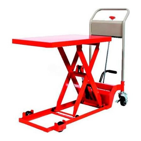 Hamaco Hamaco Industries HAMACO Ultra-Low Type Work Cart with Scissor Lift ...