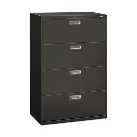 Hon HON, 600 SERIES FOUR-DRAWER LATERAL FILE, 36W X 18D X 52.5H ...