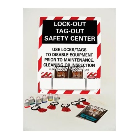 National Marker Co Lockout Tagout Safety Center LOTO | Zoro