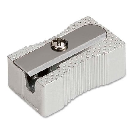 Integra Aluminum Pocket Sharpener, Steel, Silver 42852 | Zoro