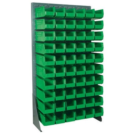 Bsc Preferred 36 x 12-1/2 x 66'' Floor Rack Bin Organizer BUY00022692 ...