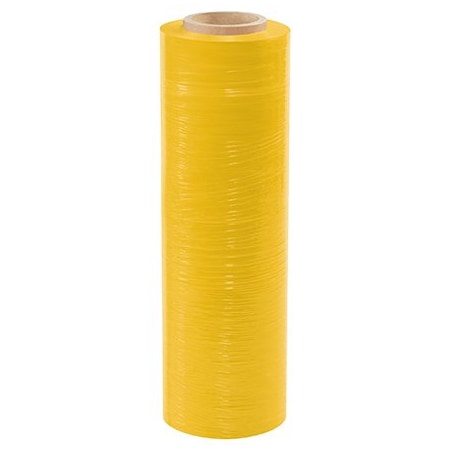 Film étirable Teinté Jaune 18" X 1500' - Lot De 8 Rouleaux - 47 Gauge - Neuf Pour Emballage Industriel