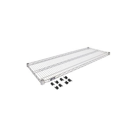 Global Equipment Nexel S1848C Chrome Wire Shelf 48 