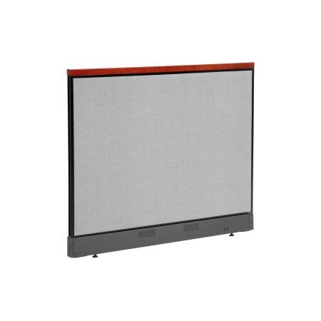 Partition Raceway Global Equipment Interion Deluxe Non-Electric Office Partition Panel ...