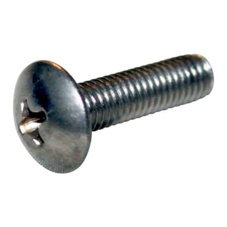 Allpoints 26-1484 Stainless Steel Phillips Truss Head 10-32 x 3/4 ...