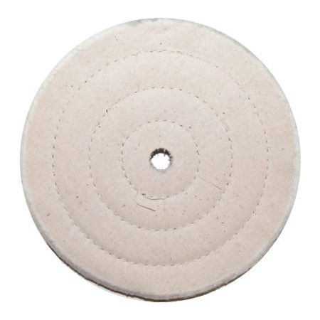 Century Drill Muslin Polishing Wheel 6" Dia. Cotton