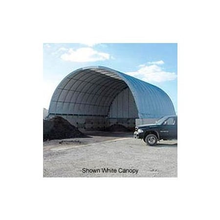 Clearspan Econoline Storage Building 26'W x 12'H x 20'L Green Pony Wall ...