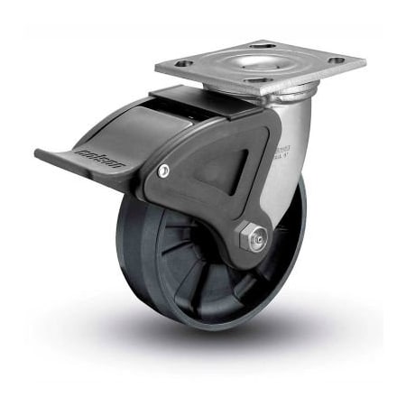 Colson Colson® 4 Series Swivel Plate Caster 4.05109.539 BRK4 - Nylon ...